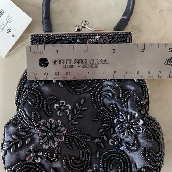 Vintage beaded evening bag - Picture 6 of 8